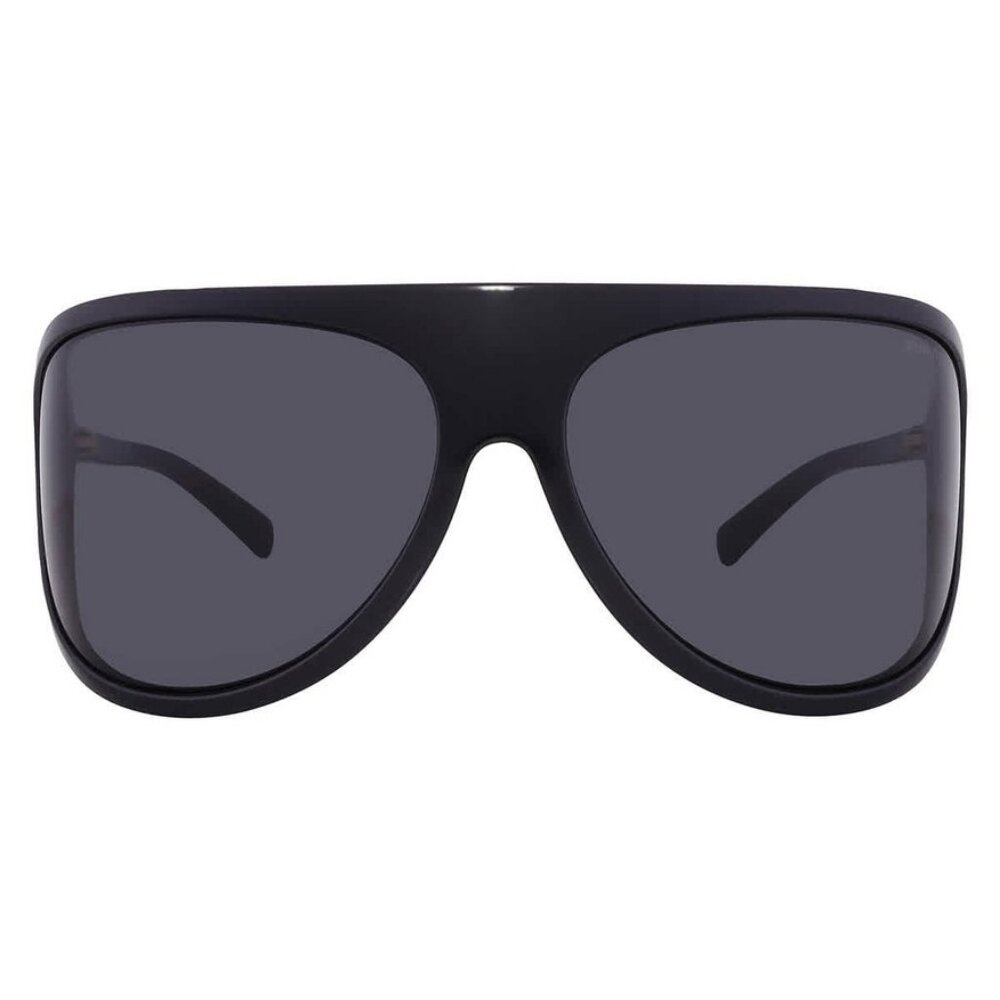 FX06812B New Miu Miu Dark Grey Irregular Ladies S… - image 3